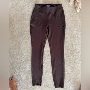 Jag Jeans Chocolate Brown High-Rise Ponte Leggings